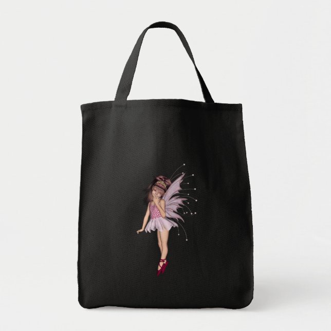 3D Pink Pixie 2 Tote Bag (Front)
