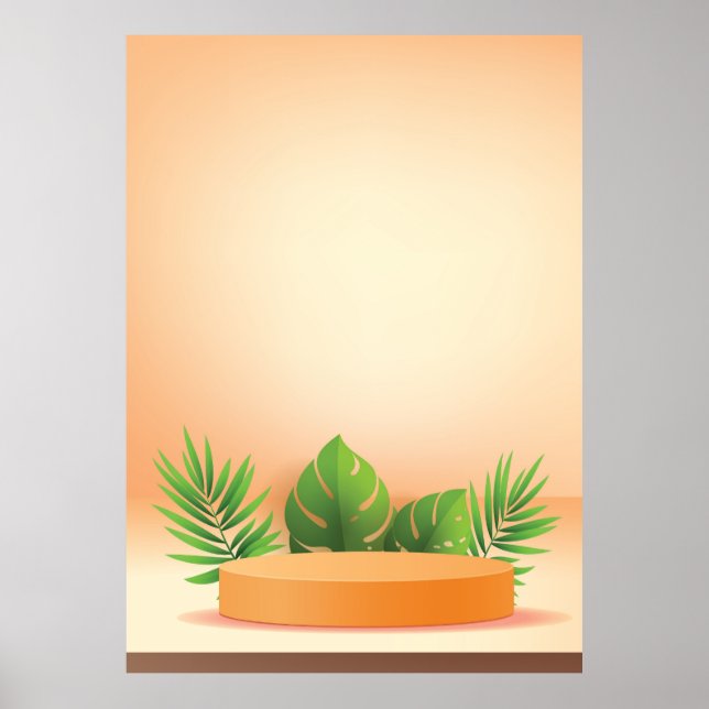 3d podium poster (Front)