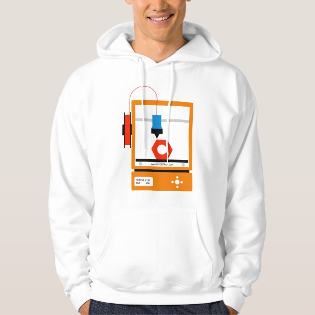 3D Printed Sweat Wear! Hoodie (Front)