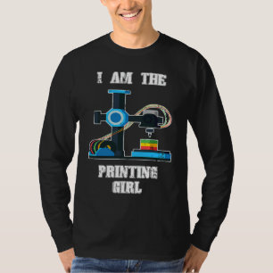 3D Printer Outfit for 3D Printing Girl T-Shirt