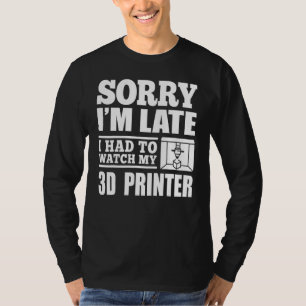 3d Printing 3d Printer Workers Had To Watch My 3d T-Shirt