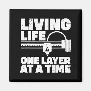 3d Printing Art For Men Women 3d Printer Lover 3d Magnet