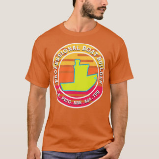 3D Printing Benchy Professional Boat Builder T-Shirt