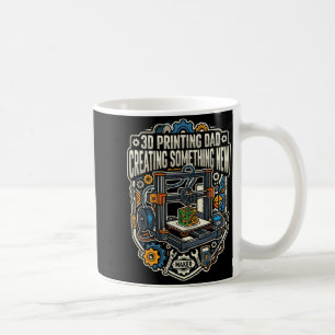 3D Printing Dad 3D Printer Nozzle Filament Daddy Coffee Mug
