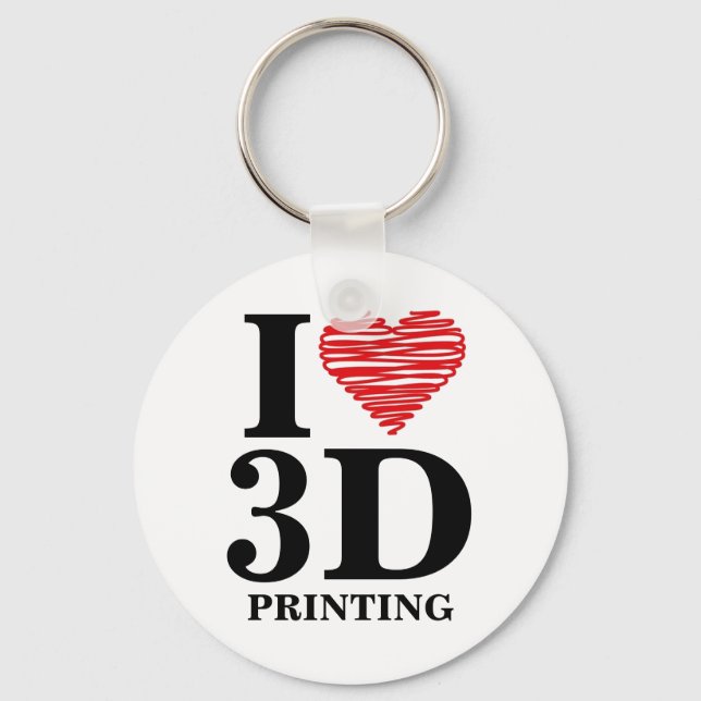 3D printing hat Key Ring (Front)