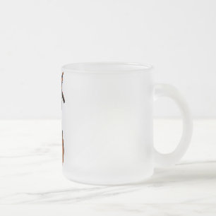 3D PUNK PUMPKIN GIRL - ORIGINAL FROSTED GLASS COFFEE MUG