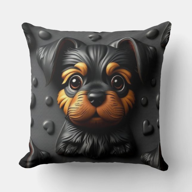 3D Puppy Pillow (Front)