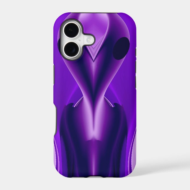3D Purple Rainbow Dreams , Alien (Back)