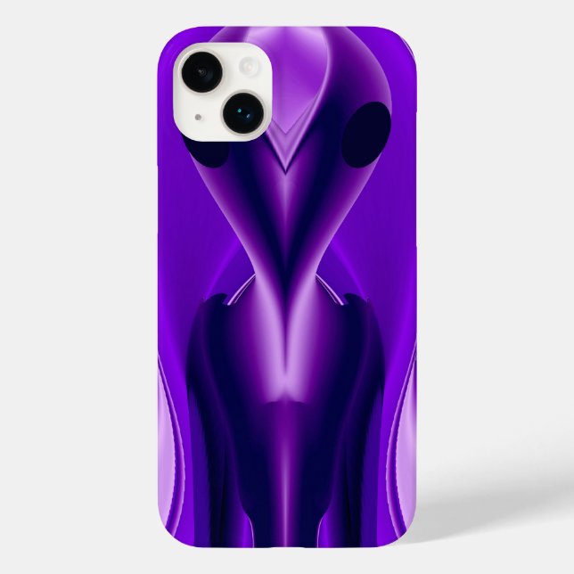 3D Purple Rainbow Dreams , Alien Case-Mate iPhone Case (Back)