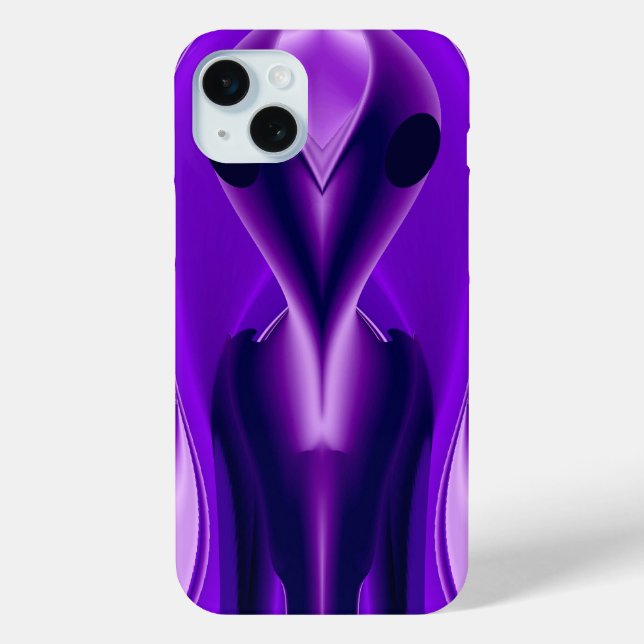 3D Purple Rainbow Dreams , Alien Case-Mate iPhone Case (Back)