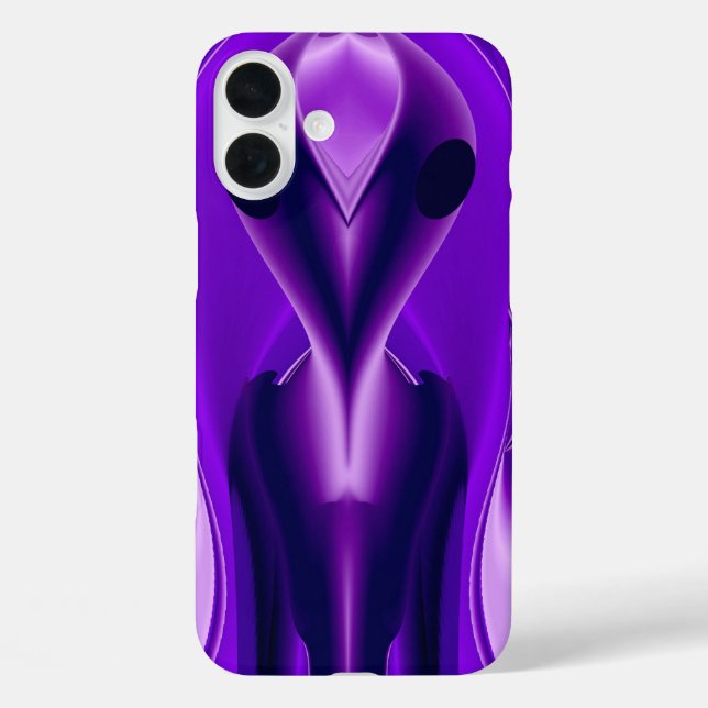 3D Purple Rainbow Dreams , Alien Case-Mate iPhone Case (Back)