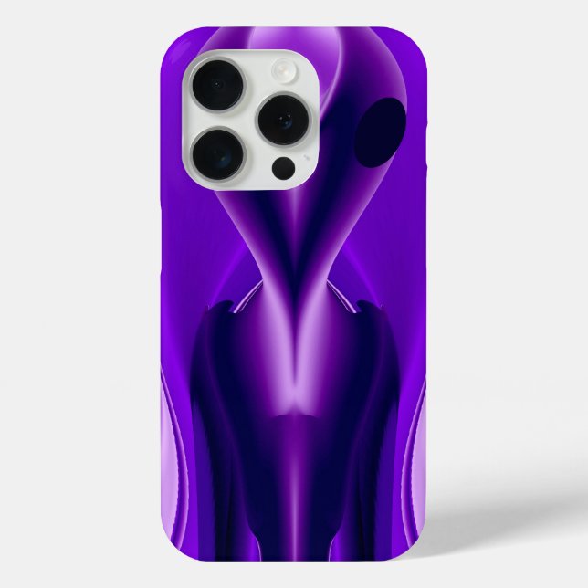 3D Purple Rainbow Dreams , Alien Case-Mate iPhone Case (Back)