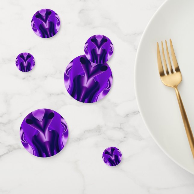 3D Purple Rainbow Dreams , Alien Confetti (Group)