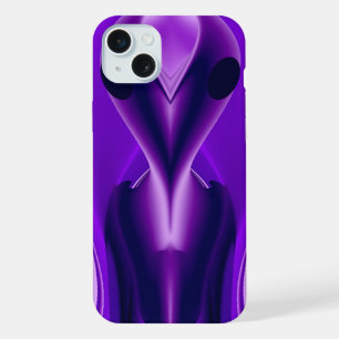 3D Purple Rainbow Dreams , Alien iPhone 15 Plus Case