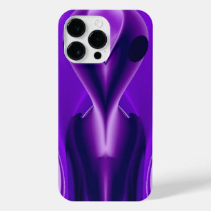 3D Purple Rainbow Dreams , Alien iPhone 14 Pro Max Case