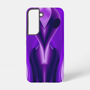 3D Purple Rainbow Dreams , Alien Samsung Galaxy Case