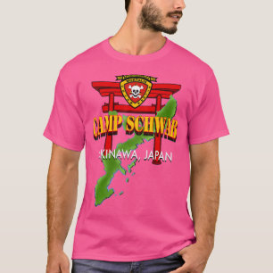 3D Reconnaissance Battalion Camp Schwab Okinawa T-Shirt