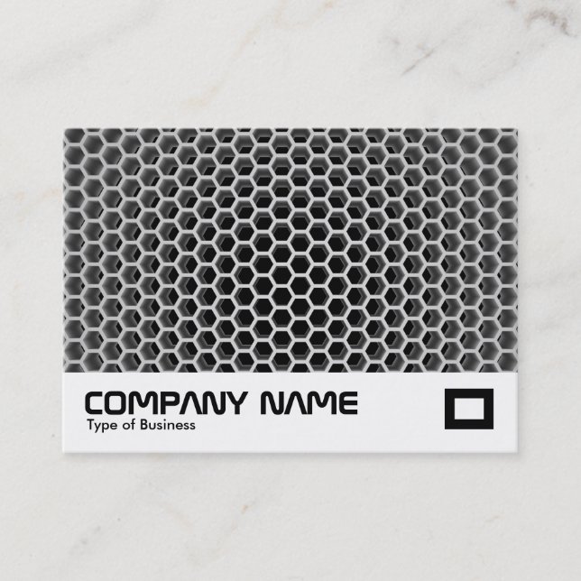 3d Rendered Honeycomb Business Card (Front)
