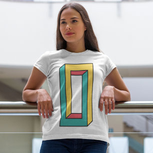 3d Retro Shape T-Shirt