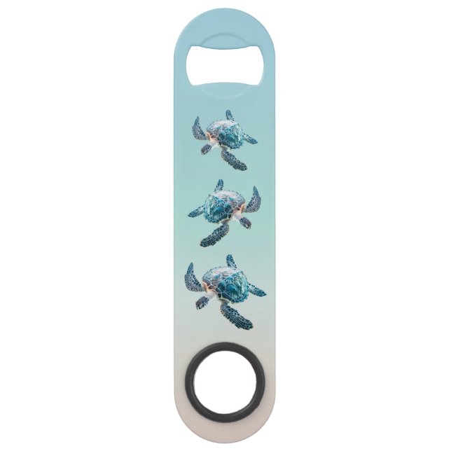 3D Sea Turtles  Ocean Themed (Front)