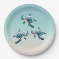 3D Sea Turtles  Ocean Themed