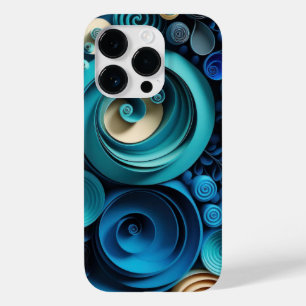 3D Shades of Blue  Case-Mate iPhone 14 Pro Case