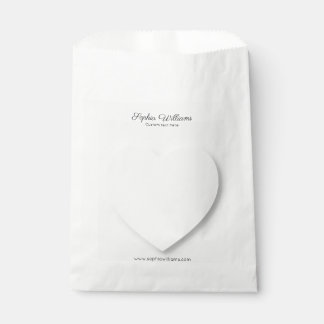 3D shadow heart minimalist shopping paper bag