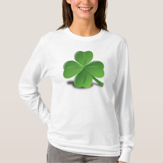 3D Shamrock/Clover T-Shirt