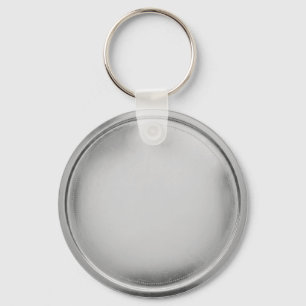 3D Silver Foil Seal Elegant Excellence Award Medal Key Ring