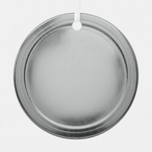 3D Silver Foil Seal Elegant Excellence Award Medal Metal Tree Decoration