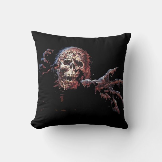 3D Skeleton Monster Cushion (Front)