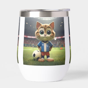 3D Soccer Cat,