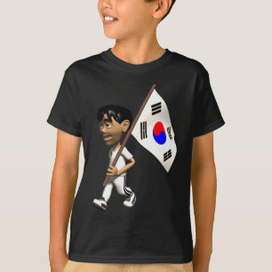 3D South Korea T-Shirt