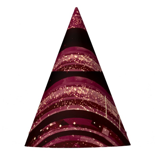 3D space, sci-fi background. Party Hat (Front)