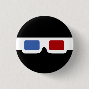 3D Specs (Original) 3 Cm Round Badge