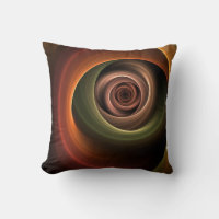 3D Spiral Abstract Warm Colours Modern Fractal Art