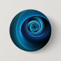 3D Spiral Blue Colours Modern Abstract Fractal Art