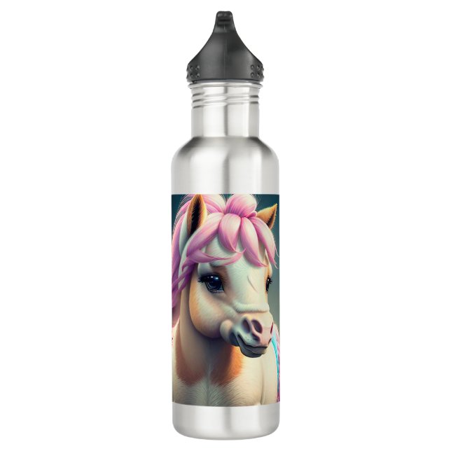 3D Spirit Pony 1 710 Ml Water Bottle (Right)