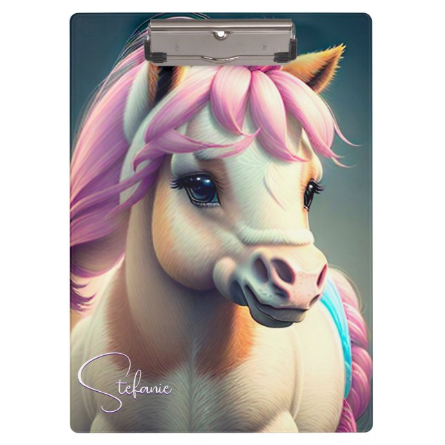 3D Spirit Pony 1 Clipboard (Front)