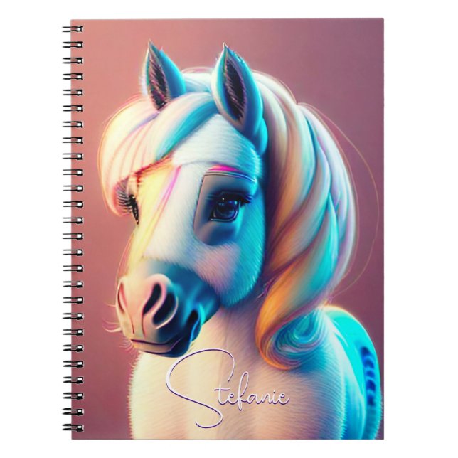 3D Spirit Pony 3 Notebook (Front)
