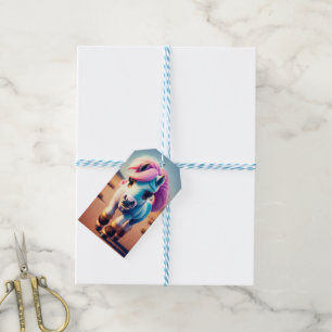 3D Spirit Pony 4 Gift Tags
