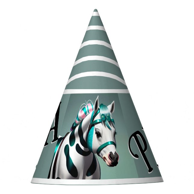 3D Spirit Pony 7 Party Hat (Front)