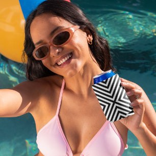 3d Square Illusion Pattern Can Cooler
