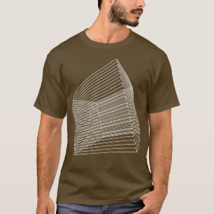 3d square wireframes design T-Shirt