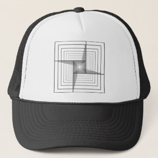 3D STRUCTURE TRUCKER HAT