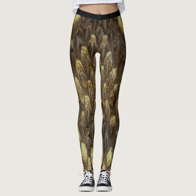 3d Stunning Animal pattern in amazing Design  Leggings (Front)