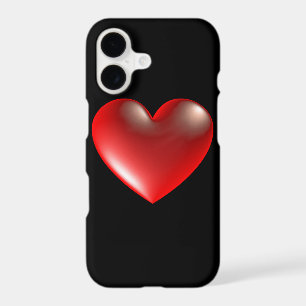 3D Style Heart Symbol Red