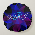 3D To 2D Geometric Cylinder Ring Round Pillow<br><div class="desc">Make this product a great addition to your home decor.  Personalize this 3D to 2D cylinder geometric themed round pillow to your preference.  Pair with the in-kind design series accent and throw pillows.</div>