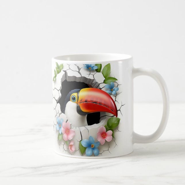3D Tucano Coffee Mug (Right)