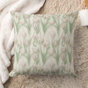 3d tulips  cushion
